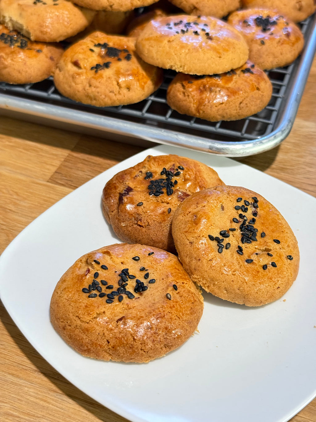 胡桃酥</br>Crispy Pecan Cookies
